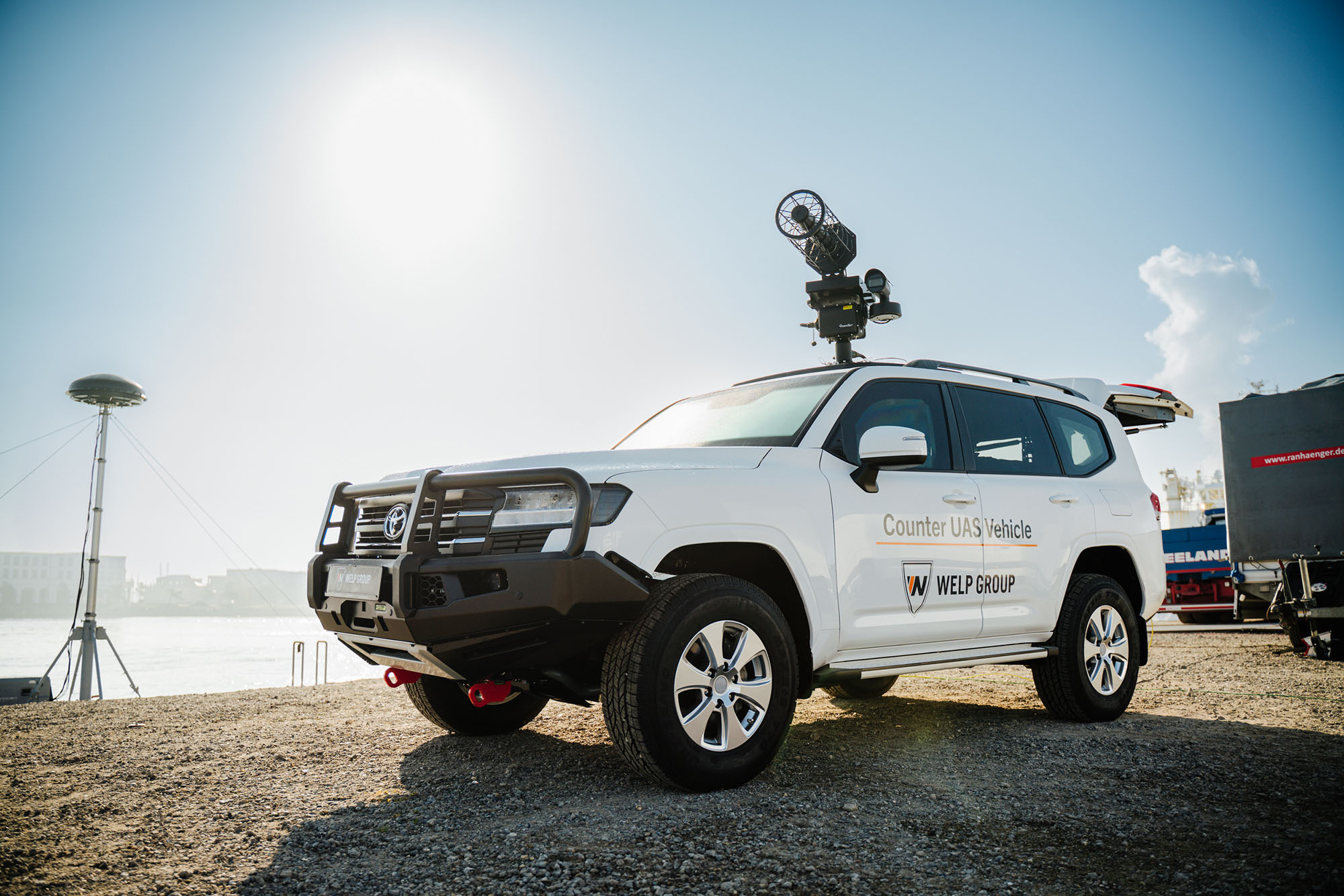Uas Platform Counter UAS Platform – Drone Defence Vehicle