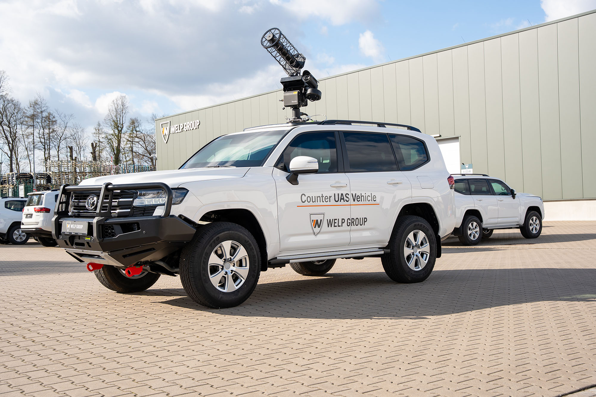 Uas Platform Counter UAS Platform – Drone Defence Vehicle